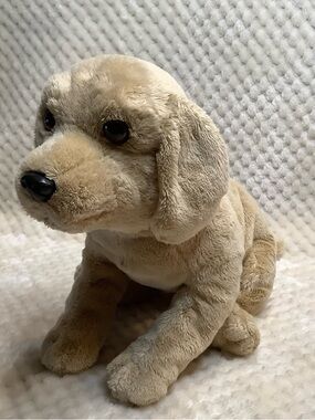 Kids Preferred Plush Yellow Lab Puppy Dog Stuffed Animal Toy